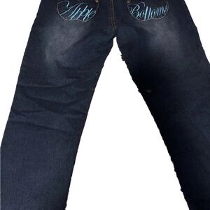 Apple Bottoms Blue Capri Denim Jeans